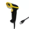 Qoltec 50867 αναγνώστης γραμμωτού κώδικα λέιζερ 1D/2D, USB, μαύρος
