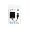 USB Hub LOGILINK UA0139 – 4 θύρες USB 2.0, 480 Mbit/s, μαύρο