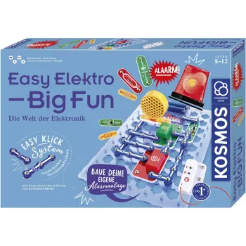 Kosmos Easy Elektro - Big Fun, ηλεκτρονικό κιτ κατασκευής, ηλεκτρισμός, 8 ετών, πολύχρωμο