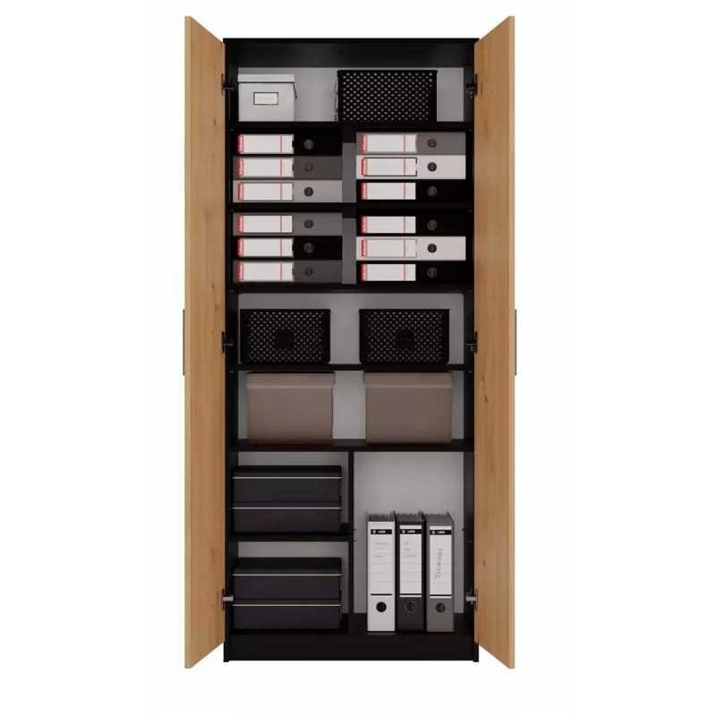 Topeshop OLIV 2D ANT/ART KPL βιβλιοθήκη