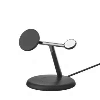 Φορτιστής Belkin WIZ023VFBK εσωτερικού χώρου USB ασύρματος για ακουστικά smartphone smartwatch μαύρος