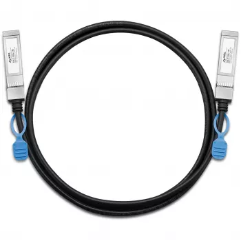 Zyxel DAC10G-1M-ZZ0103F Καλώδιο InfiniBand/οπτικής ίνας SFP+ Μαύρο