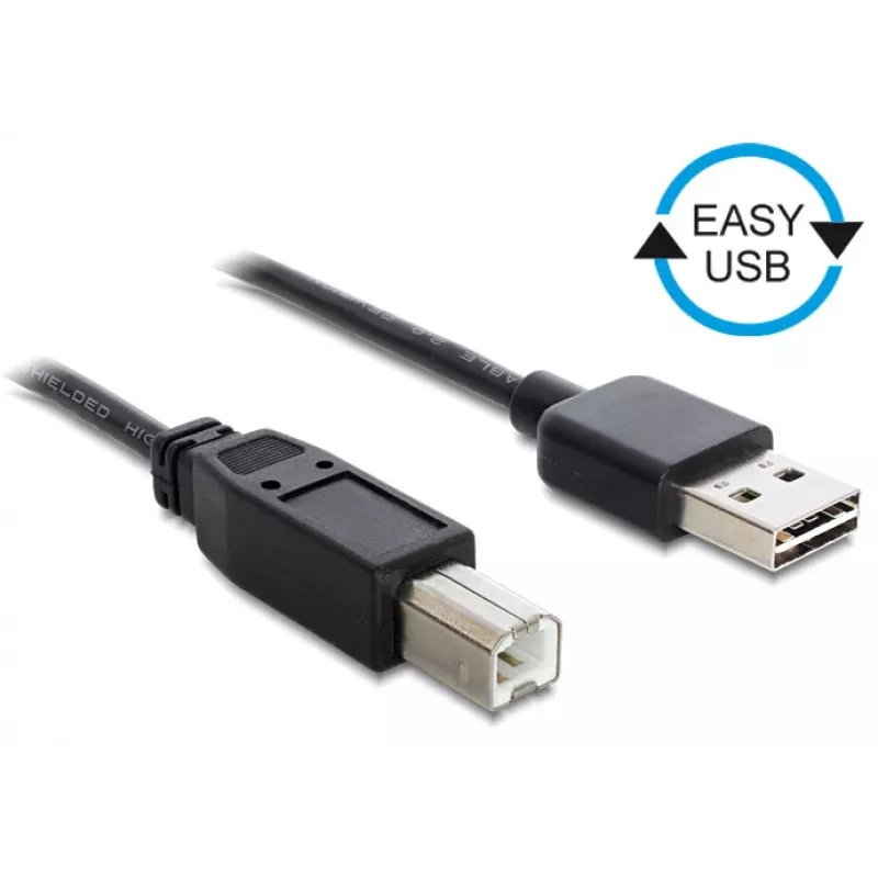Καλώδιο USB DeLOCK 3 m USB 2.0 A - B αρσενικό/αρσενικό
