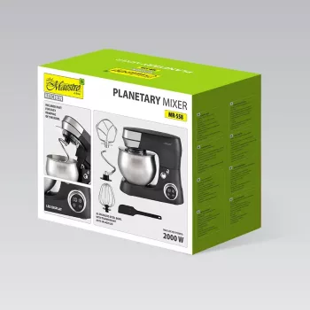 Feel-Maestro MR-558 πλανητικός μίξερ με μπολ 5 L, 2000 W μαύρο