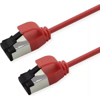 ROLINE S/FTP Patchkabel Cat.8.1, λεπτό, PoE, κόκκινο, 2m (21.15.3412)