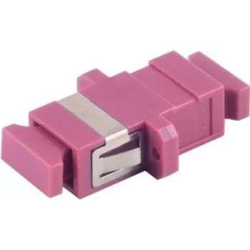 Προσαρμογέας οπτικής ίνας SC ShiverPeaks 07-60053 μωβ πολύτροπος