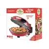 Beper P101CUD300 Party Line φούρνος πίτσας, 1200 W, 400°C, πυρίμαχη πέτρα 31 cm, κόκκινος