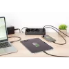 Πολύπριζο DIGITUS 3 θέσεων με 2×USB-A & 1×USB-C, 3 υποδοχές AC Τύπου E/F, καλώδιο 1,5 m, μαύρο
