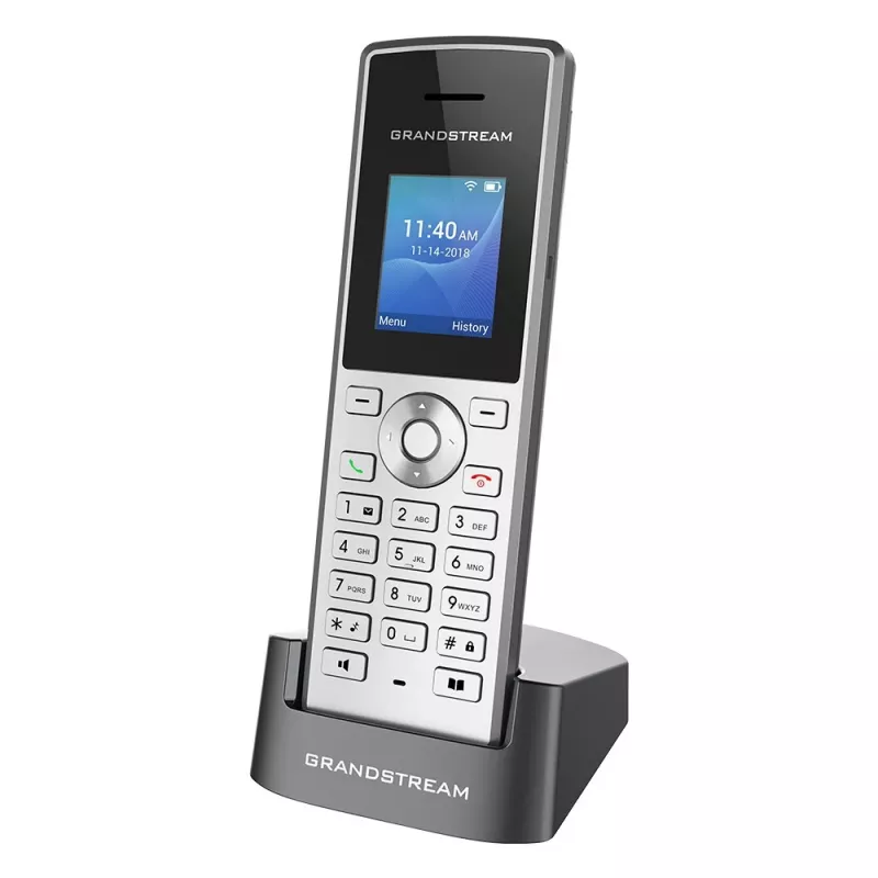 Grandstream Networks WP810 IP τηλέφωνο μαύρο. Μεταλλικό 2 γραμμές TFT Wi-Fi