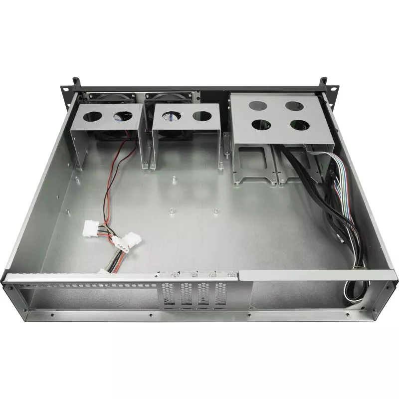 Rack διακομιστή Inter-Tech 2U-K-240L Μαύρο