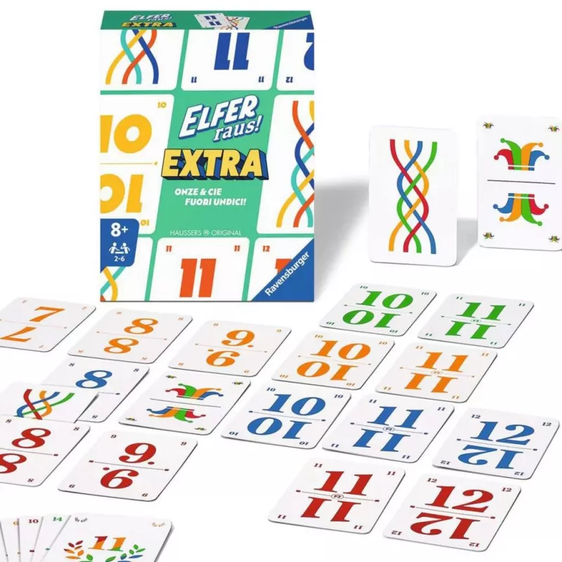 Elfer raus Extra, Παιχνίδι με κάρτες