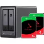 DXP2800 + 2x 4 TB Seagate IronWolf HDD Πακέτο, NAS