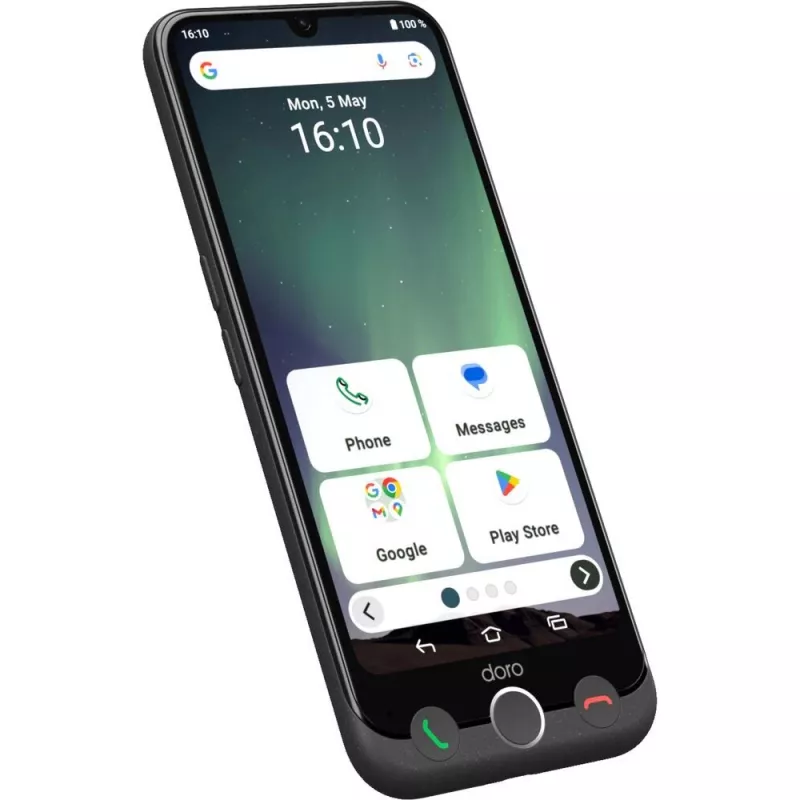 Smartphone Doro Aurora A30 6,1 inch 128 GB μαύρο