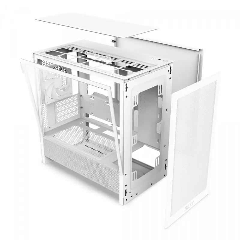 Κουτί PC NZXT H9 H3 Flow Midi Tower Λευκό
