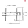 Maclean Mc-668 Επιτοίχια βάση με κλίση, έως 40 kg, VESA 100x100 έως 600x400