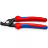 Κόφτης καλωδίων ρεύματος Knipex StepCut μαύρο μπλε κόκκινο