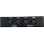 DMX Splitter EUROLITE DMX Split 2 3/5-Pin — 1 είσοδος σε 2 εξόδους, υποστηρίζει 3-Pin και 5-Pin DMX