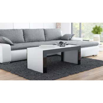Cama TESS120 BI/CZ τραπεζάκι σαλονιού / βοηθητικό τραπεζάκι / γωνιακό τραπέζι τραπεζάκι σαλονιού ορθογώνιο σχήμα 2 πόδια