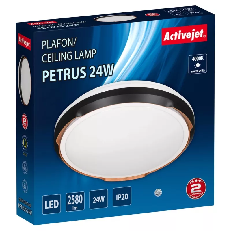 Activejet LED φωτιστικό οροφής AJE-PETRUS 24W