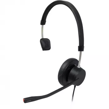 Ενσύρματα μονοφωνικά ακουστικά Plusonic X140_Mono – ελαφρύ σχέδιο on-ear, υψηλή ποιότητα ήχου