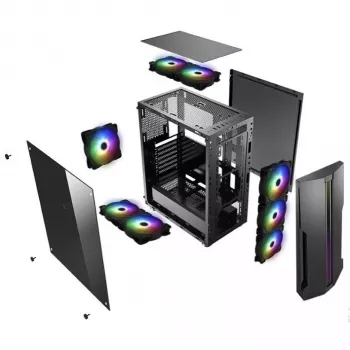 Κουτί PC Xilence Performance C XILENT BLADE X512.RGB Midi Tower Μαύρο