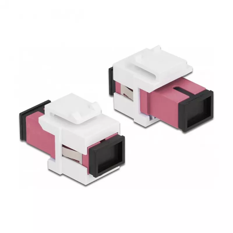DeLOCK Keystone-Modul SC Simplex υποδοχή θηλυκή σε SC Simplex υποδοχή θηλυκή