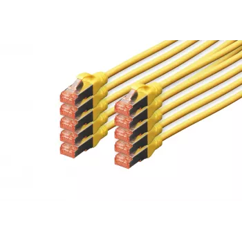 Καλώδιο δικτύου Digitus CAT 6 S/FTP RJ-45 5m κίτρινο