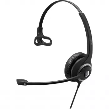 EPOS I SENNHEISER IMPACT SC 238 - 200 Series - Headset - On-Ear - Ενσύρματο - Easy Disconnect - Μαύρο, Ασημί (1000657)