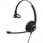 EPOS I SENNHEISER IMPACT SC 238 - 200 Series - Headset - On-Ear - Ενσύρματο - Easy Disconnect - Μαύρο, Ασημί (1000657)