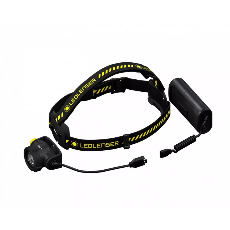 Φακός κεφαλής Led Lenser H15R Work μαύρος κίτρινος