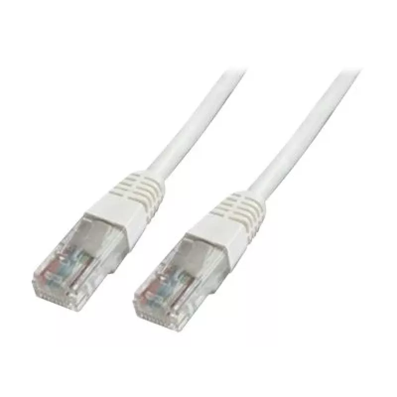 Wentronic Goobay CAT 5e Patch καλώδιο, U/UTP, Λευκό, 7,5 m - CCA μείγμα χαλκού (68510)