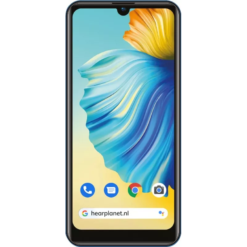 Smartphone Blaupunkt TX 60, Dual SIM, 6,1 ιντσών HD+, 2 GB RAM, 16 GB, Android 12 Go, μπλε