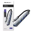 USB hub QOLTEC 53792, USB-C 3.1 σε 4 θύρες (USB 3.0 x1, USB 2.0 x3)