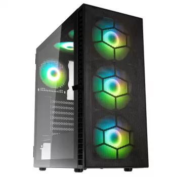 Kolink Observatory HF Plus Mesh ARGB Midi-Tower - Μαύρο