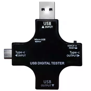 ALLNET USB USB-C Μετρητής ισχύος/βολτόμετρο ALL-USB-PM2 (ALL-USB-PM2)