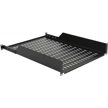 Ράφι rack LOGON RAS415BL μαύρο 50 kg χωρητικότητα 19 inch