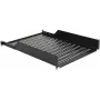 Ράφι rack LOGON RAS415BL μαύρο 50 kg χωρητικότητα 19 inch