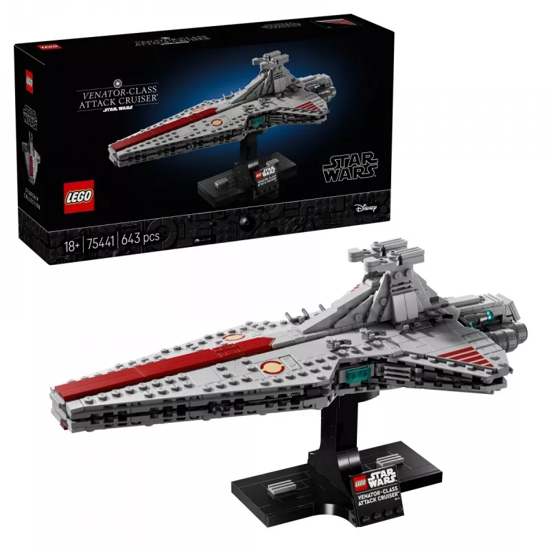 LEGO STAR WARS 75441 Πλοίο επίθεσης κλάσης Venator