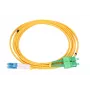 Patchcord Extralink SC/APC σε LC/UPC, Singlemode Duplex G.652D, 3 mm, 0,5 m