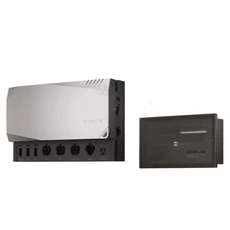 EcoFlow ZMM100-COMBO2-EU Power Prepared Kit, σετ καλωδίων/προσαρμογέων, 5 τεμ., επιτοίχια τοποθέτηση, μαύρο/γκρι