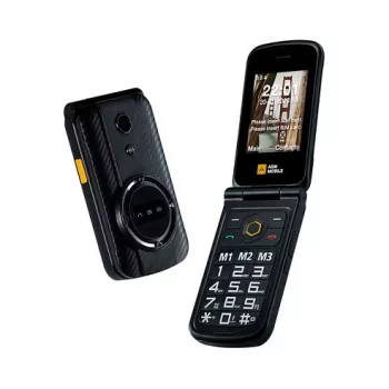 Flip τηλέφωνο AGM M8 FLIP — Dual-SIM, οθόνη 7,11 cm (2,8 ίντσες), μπαταρία 1500 mAh, 162 g, μαύρο