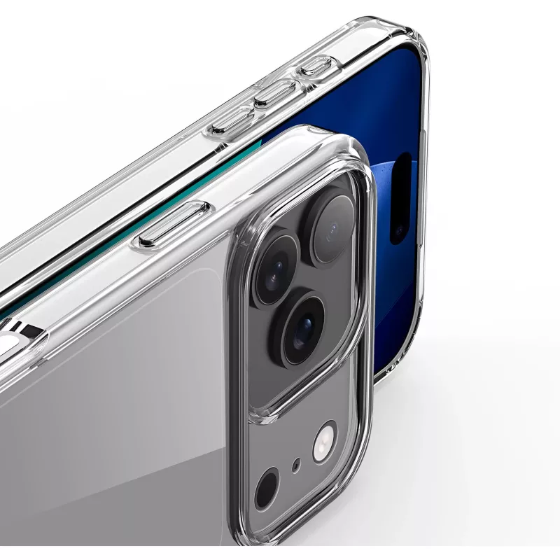 Nevox StyleShell Flex Θήκη για iPhone 17 Pro, Διαφανές
