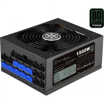 Silverstone SST-ST1500-TI v1.1 τροφοδοτικό 80 PLUS Titanium, αρθρωτό - 1500 Watt (SST-ST1500-TI v1.1)