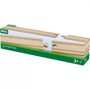 Brio World 1/1 ευθείες ράγες (D), σιδηρόδρομος