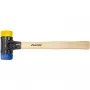 Βαριοποδιά Safety soft / medium-hard (μαύρο/ξύλο, Ø 30 mm)