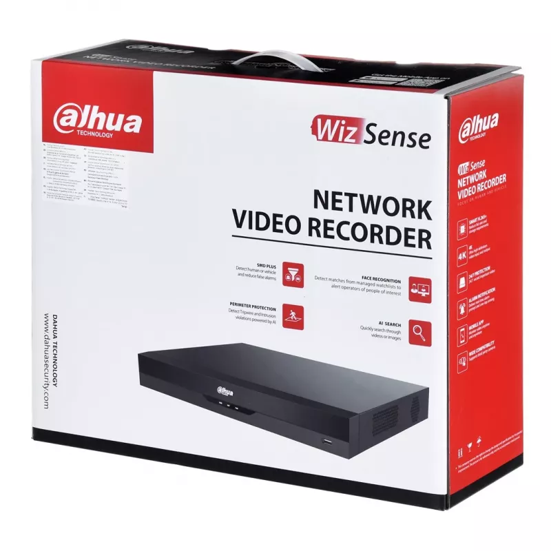 Dahua Technology WizSense NVR4104HS-P-EI καταγραφέας βίντεο δικτύου 1U μαύρο