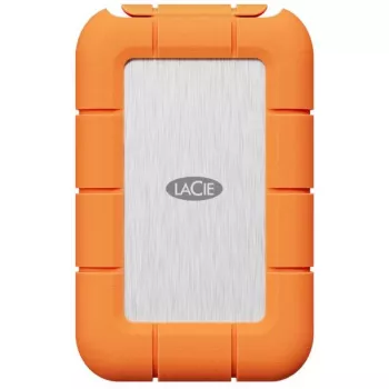 Εξωτερικός SSD LaCie STND4000400 4 TB USB4 Gen 3x2 Thunderbolt USB Type-C, Πορτοκαλί/Ανοξείδωτο ατσάλι