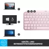 Logitech MX Keys Mini Minimalist Wireless Illuminated Πληκτρολόγιο - ROSE - CENTRAL (DE)