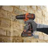 Κρουστικό δραπανοκατσάβιδο μπαταρίας BLACK+DECKER BCKSB04