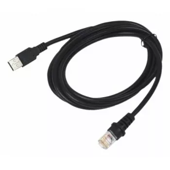 Datalogic - καλώδιο USB/τροφοδοσίας - USB - 1,2 m - μαύρο - για Datalogic WLC4190, WLC4190-HC, Gryphon I GBT4200, GD4220, GD4290, GM4200